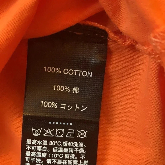 Harley Davidson Women’s T Shirt Graphic Logo Large Orange NWT - Picture 8 of 11